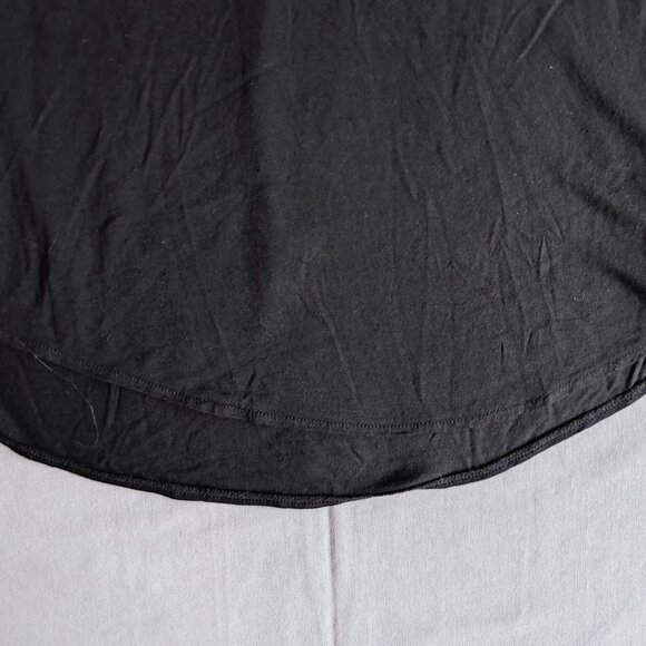 Loft blouse women's size M black lightweight rayon - Picture 8 of 10